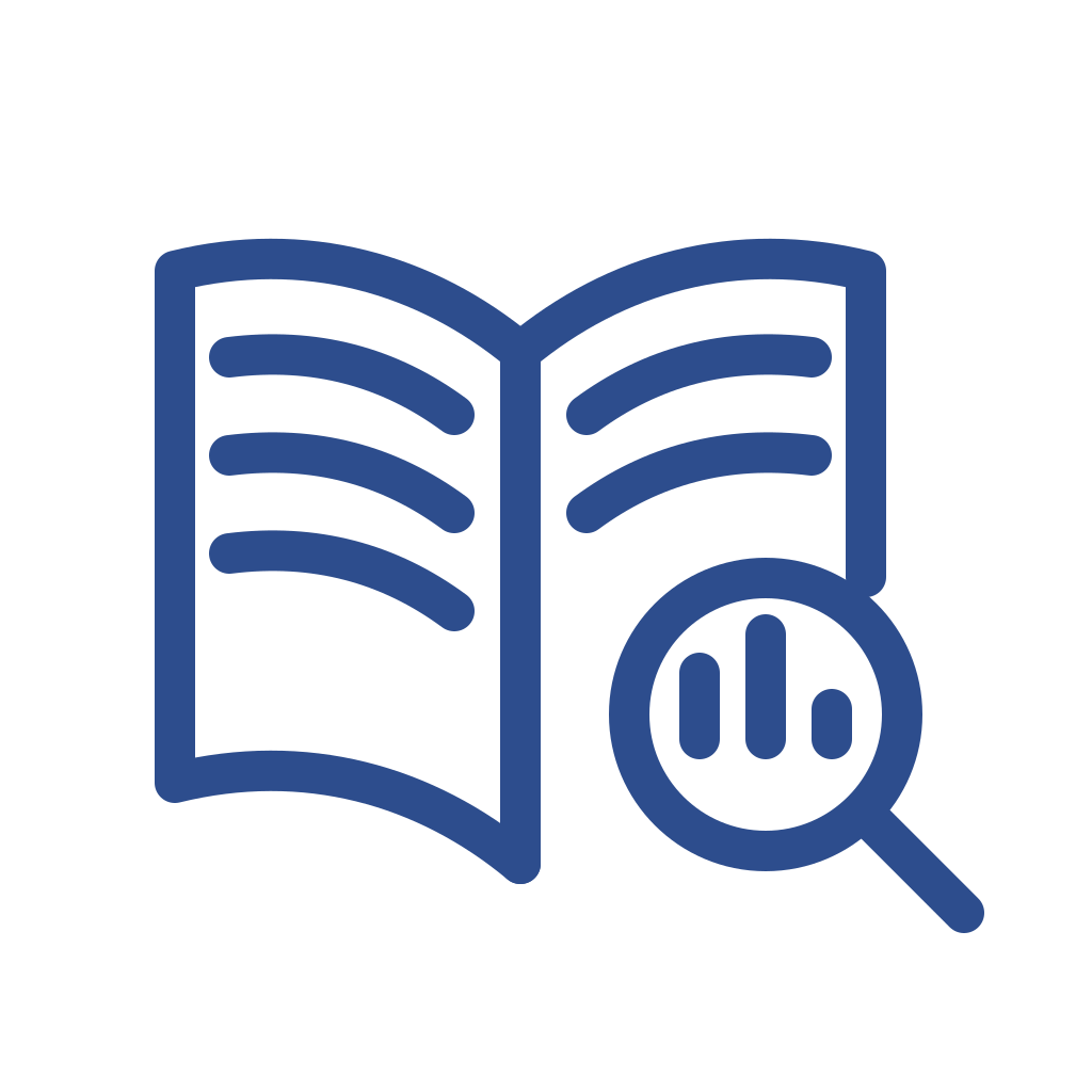 research educational resources icon